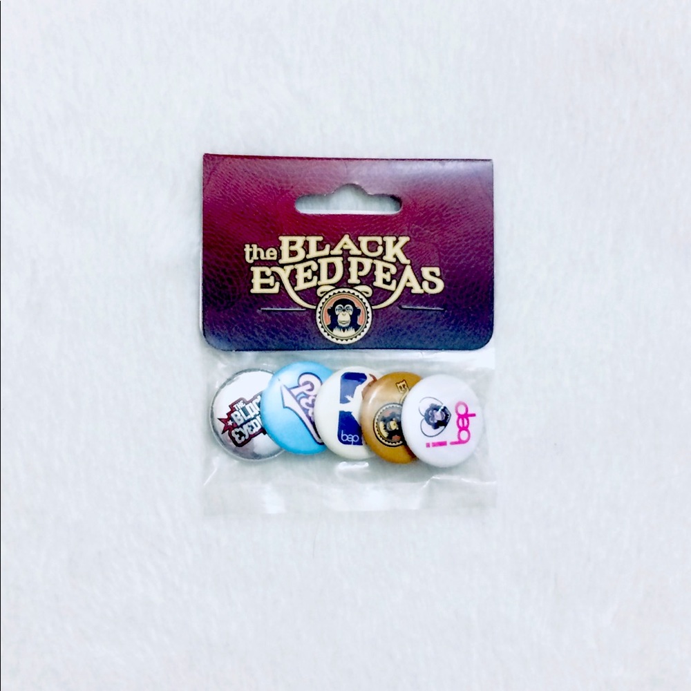 The Black Eyed Peas 2005 concert pin set